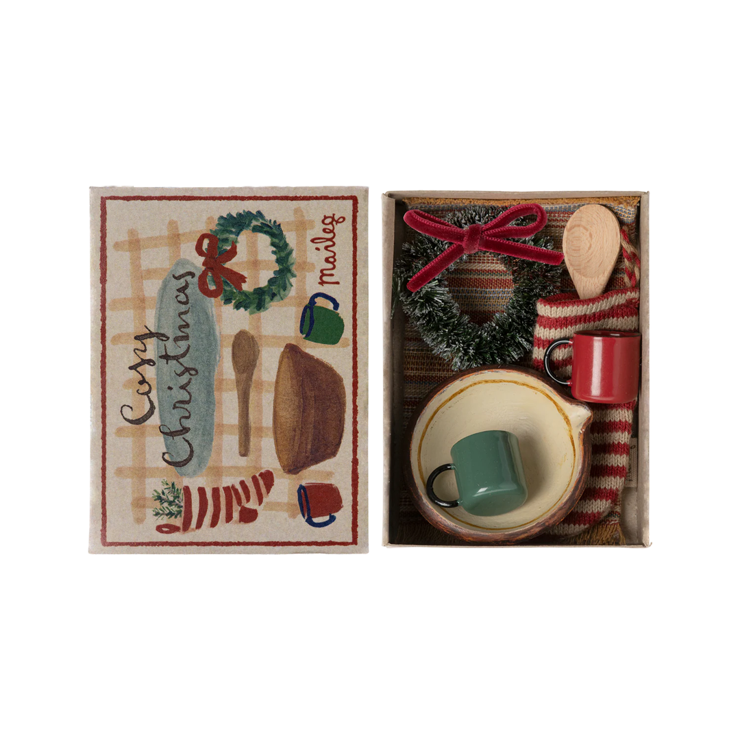 Maileg - Cozy Christmas Set, Mouse