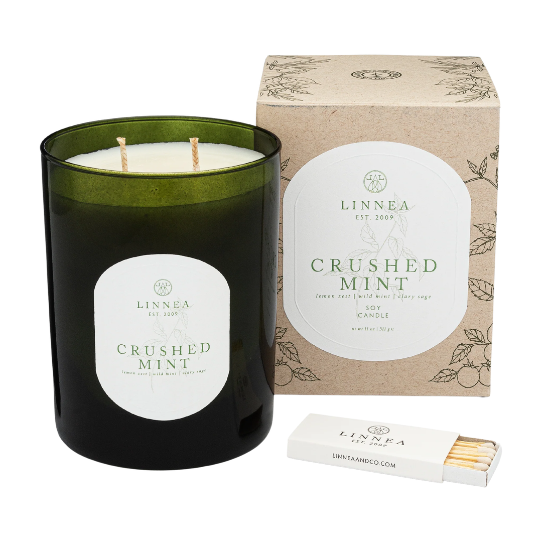 Crushed Mint 2-Wick Candle 11oz