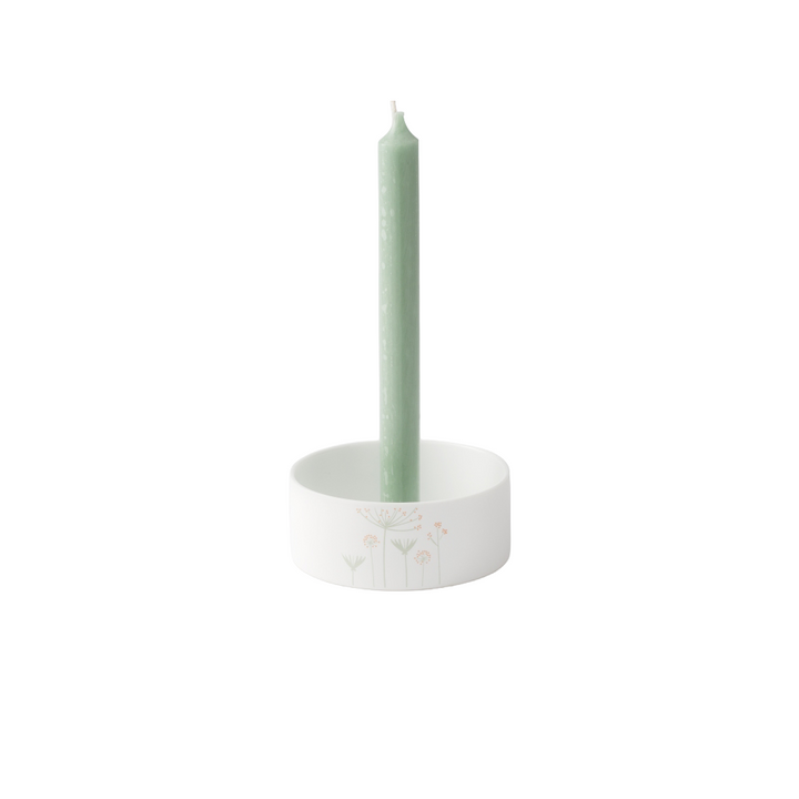 Spring Porcelain Taper Holder