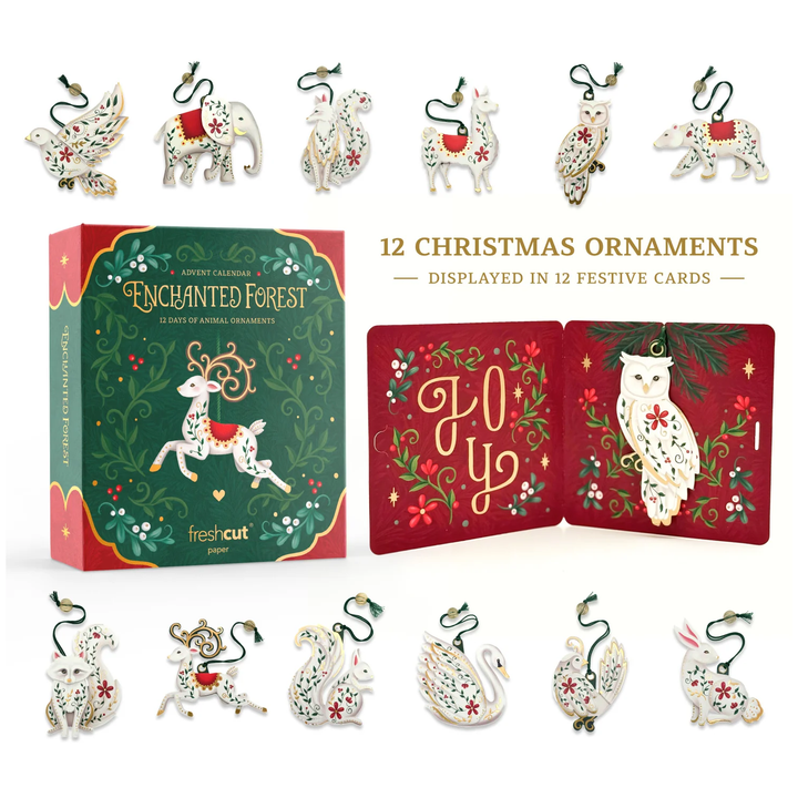 Enchanted Forest Ornaments Advent Calendar