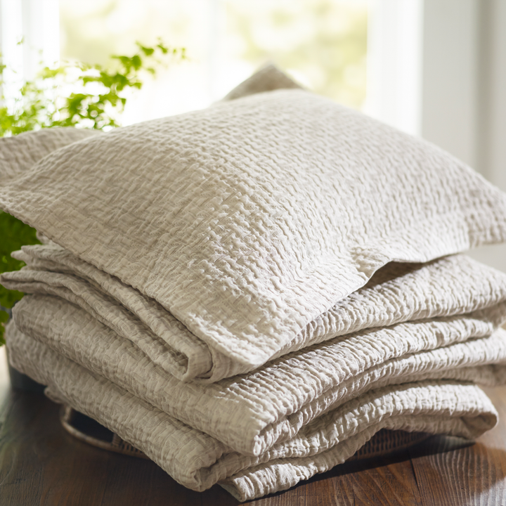 Eton Firm Decorative Tie Pillows by the Purists