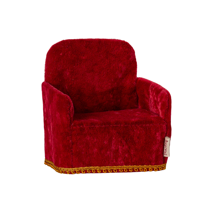 Maileg - Red Folding Chair Mouse Size