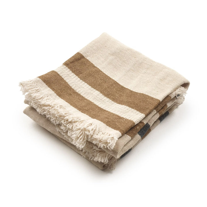 Libeco Belgian Linen Dakota Stripe Guest Towel