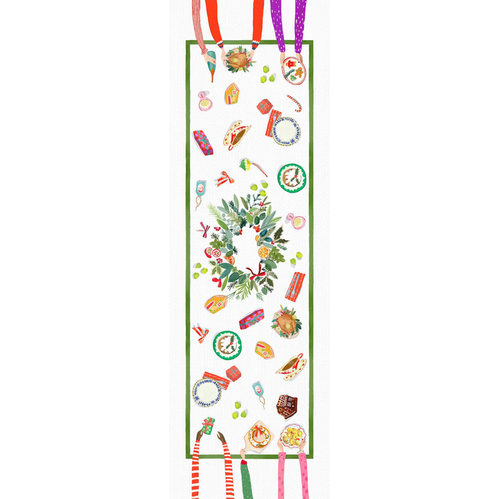 Hands-On-Christmas Table Runner
