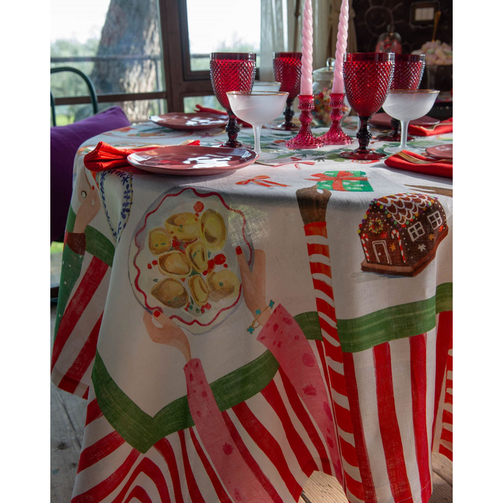 Hands-On-Christmas Table Runner