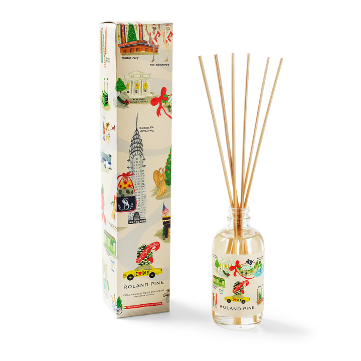 Holiday in New York Roland Pine 3.65 oz Reed Diffuser