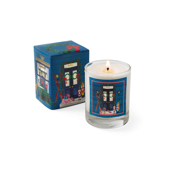 Home for the Holidays Roland Pine 2.2 oz Votive Glass Soy Candle