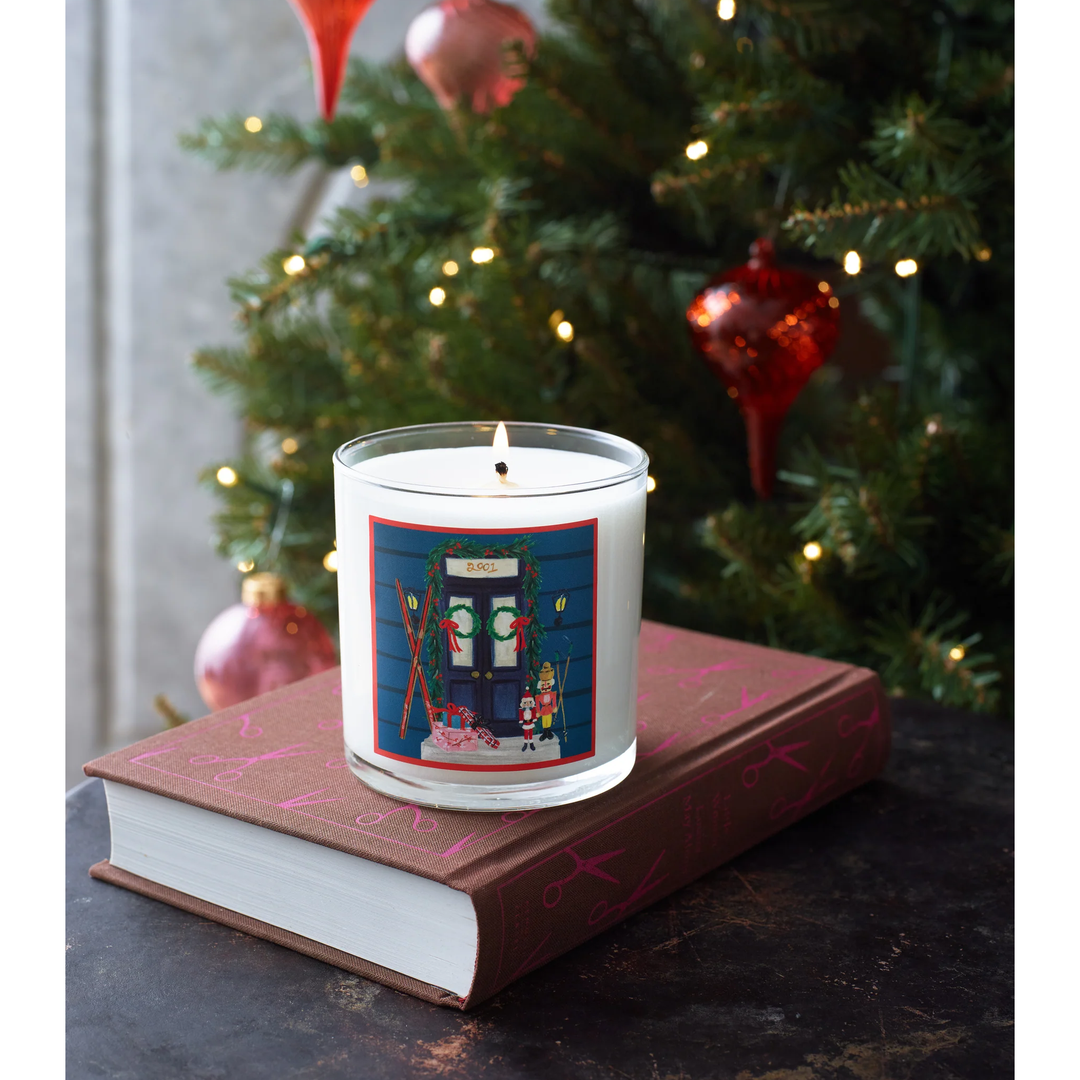 Home for the Holidays Roland Pine 9.5 oz Single-Wick Glass Soy Candle