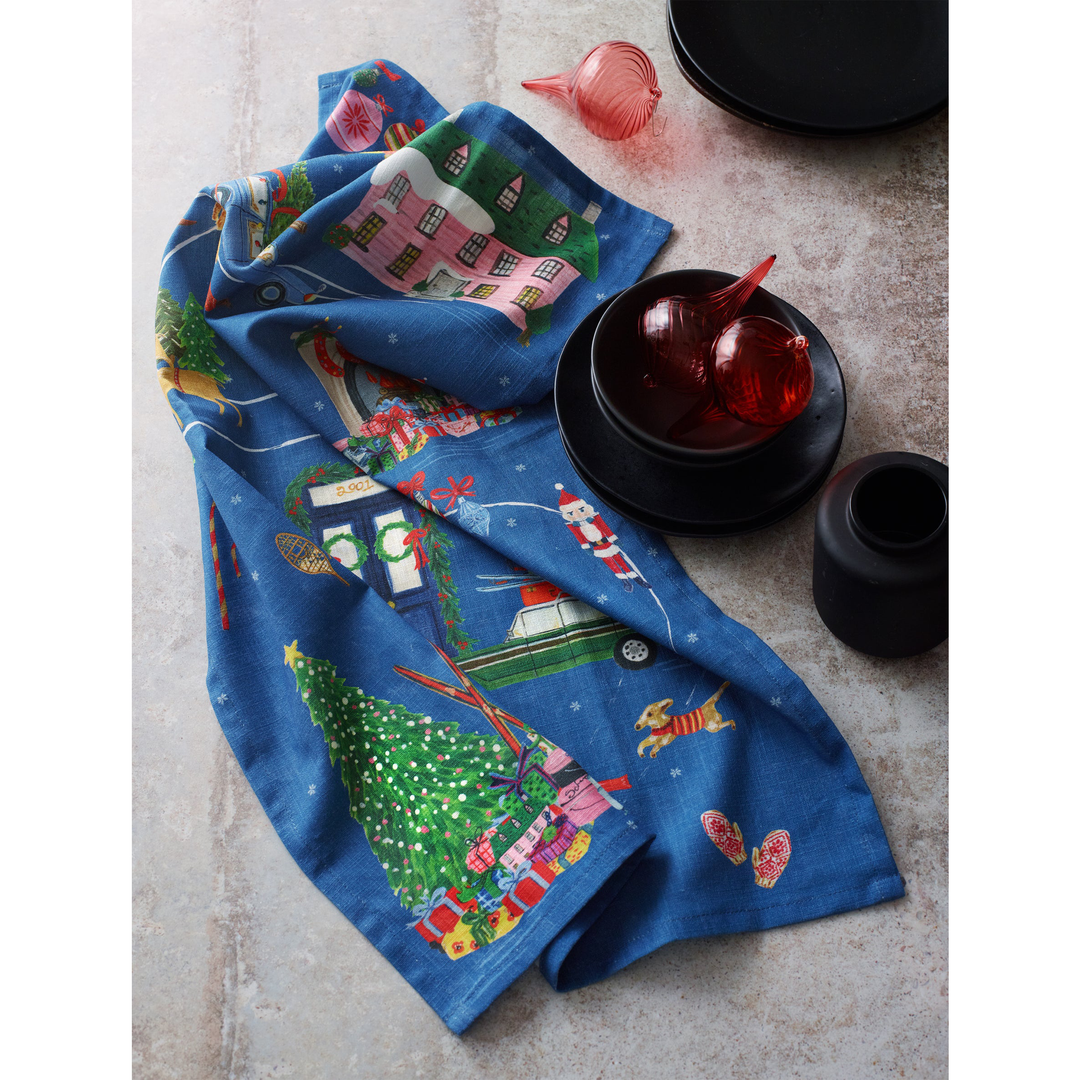 Home for the Holidays Dishtowel