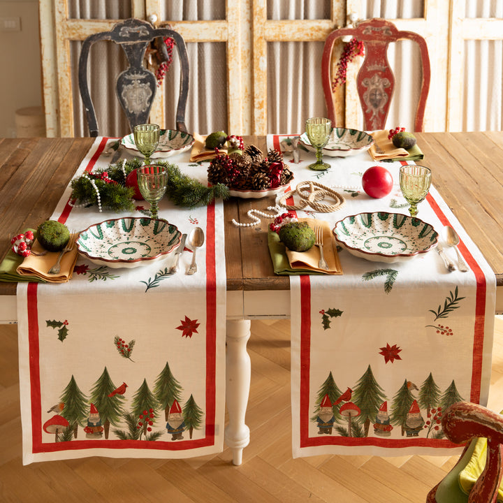 Jolly Elf Table Runner