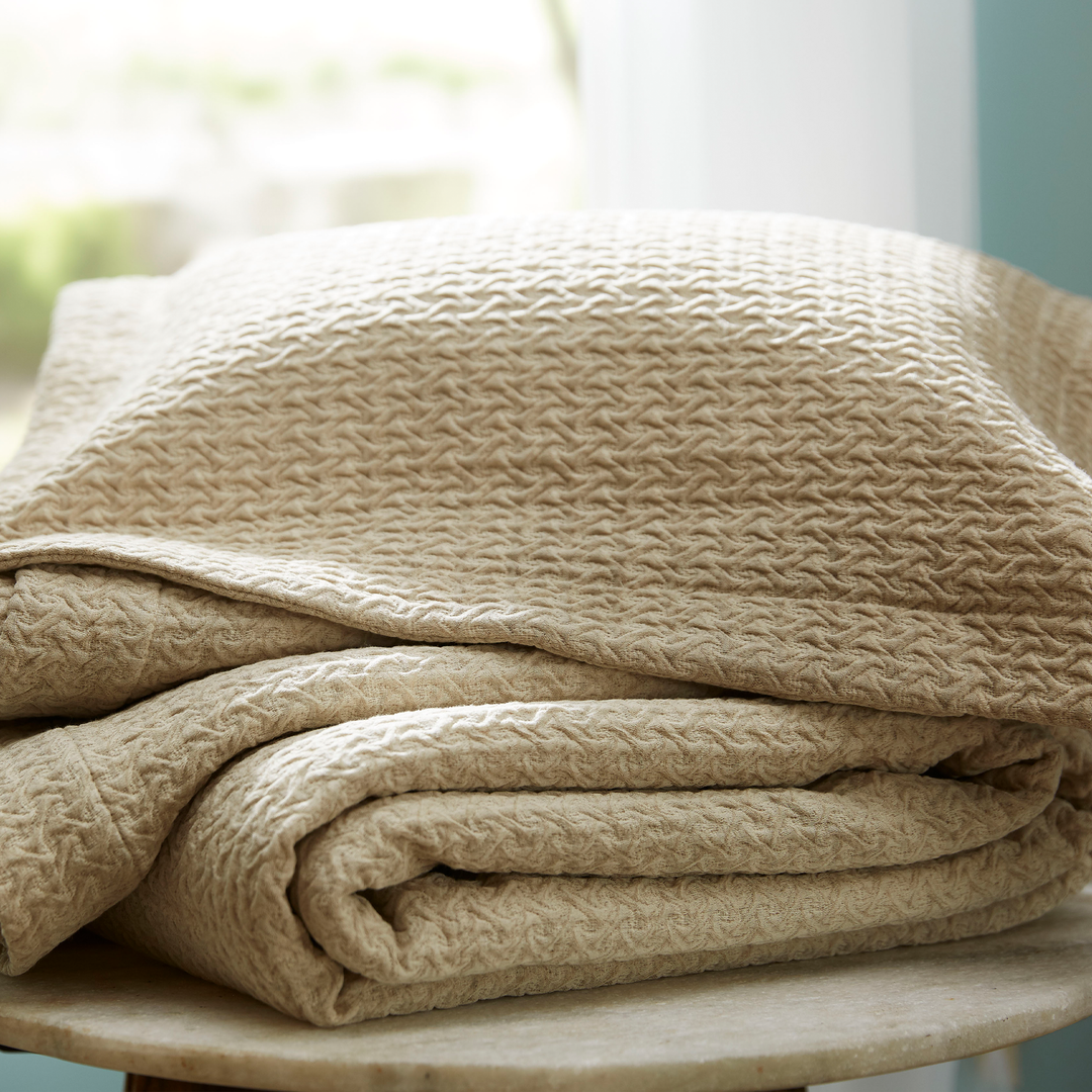 Kimi Cotton Linen Firm Decorative Tie Pillows by the Purists