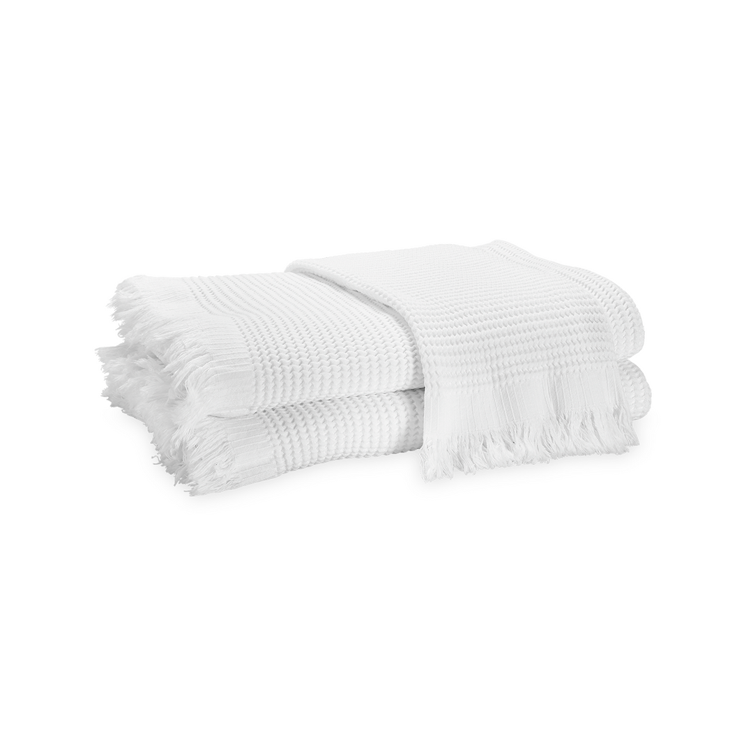 Kiran White Towels By Matouk
