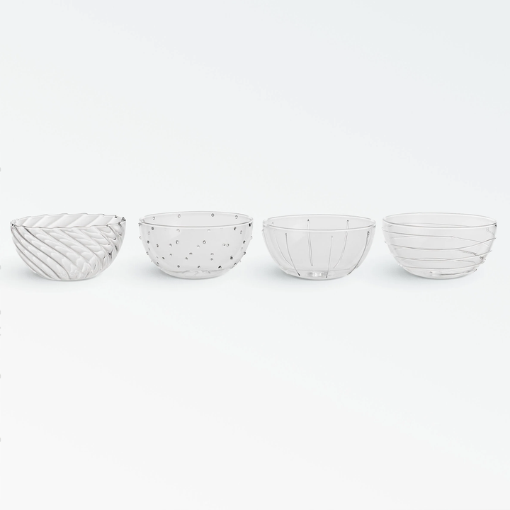 Livenza Glass Bowls Set Of 4