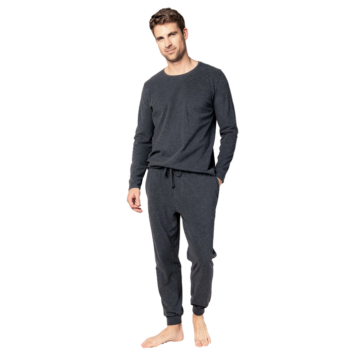 Men's Pima Dark Heather Grey Pant