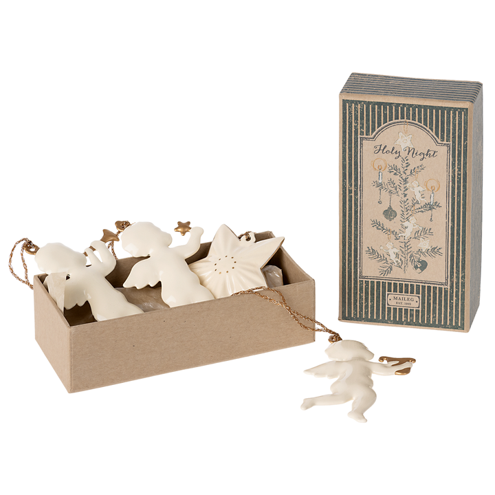 Maileg - Metal Ornament Set - Holy Night