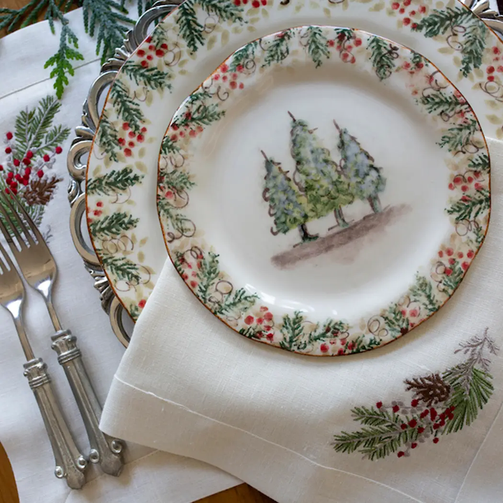 Natale Salad / Dessert Plate