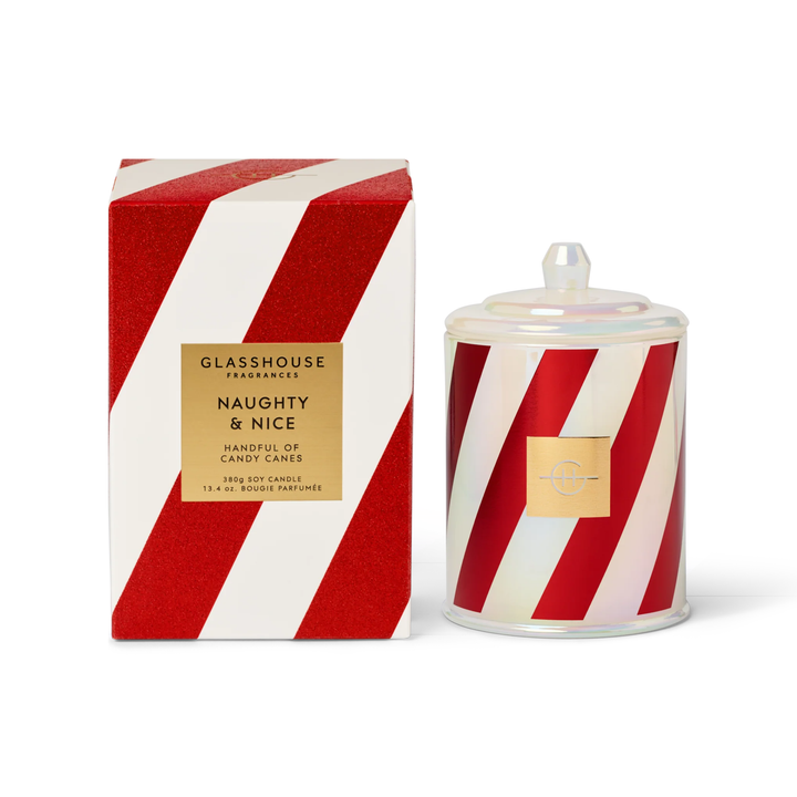 Glasshouse Naughty & Nice 13.4oz Triple Scented Candle Limited Edition