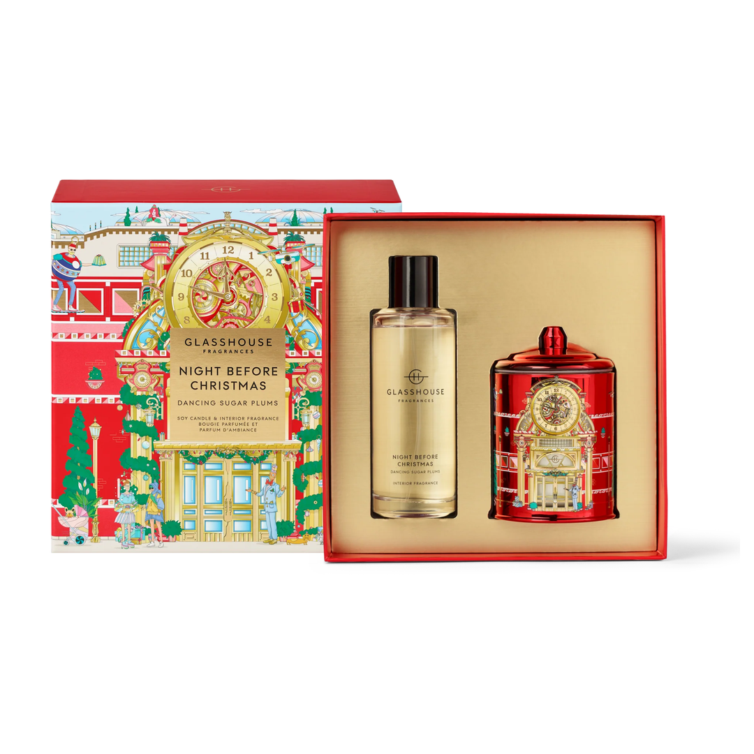 Glasshouse Night Before Christmas Interior Fragrance Gift Set Limited Edition