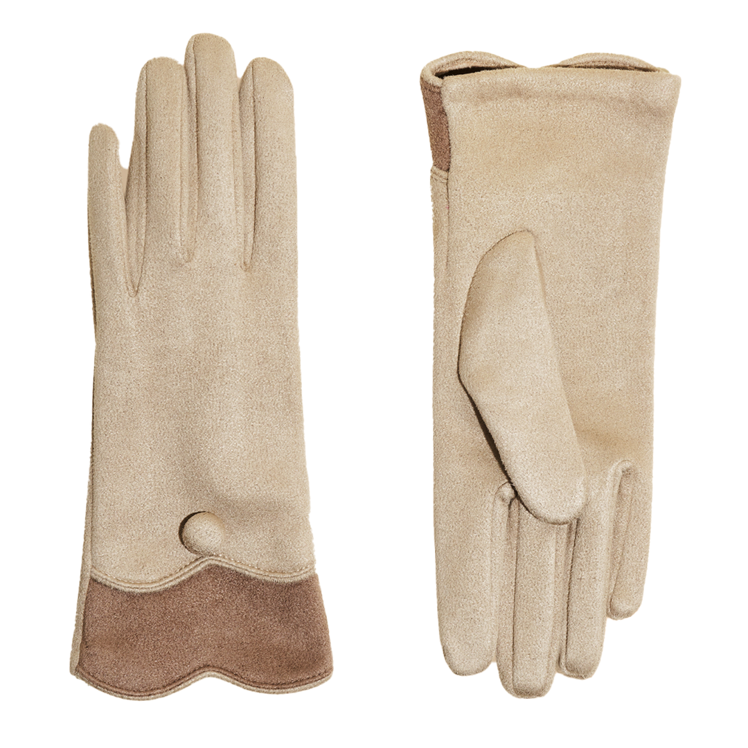Pandora Faux Suede Gloves