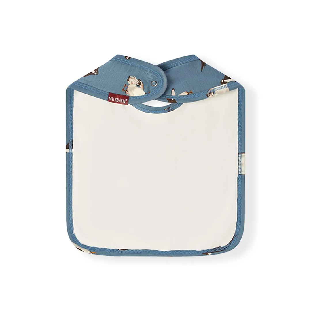 Penguin-Luxe Stretch Lil Bib