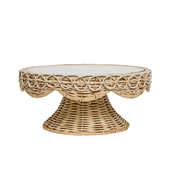 Juliska Provence Rattan Cake Stand