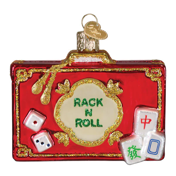 Rack-N-Roll Mahjong Ornament