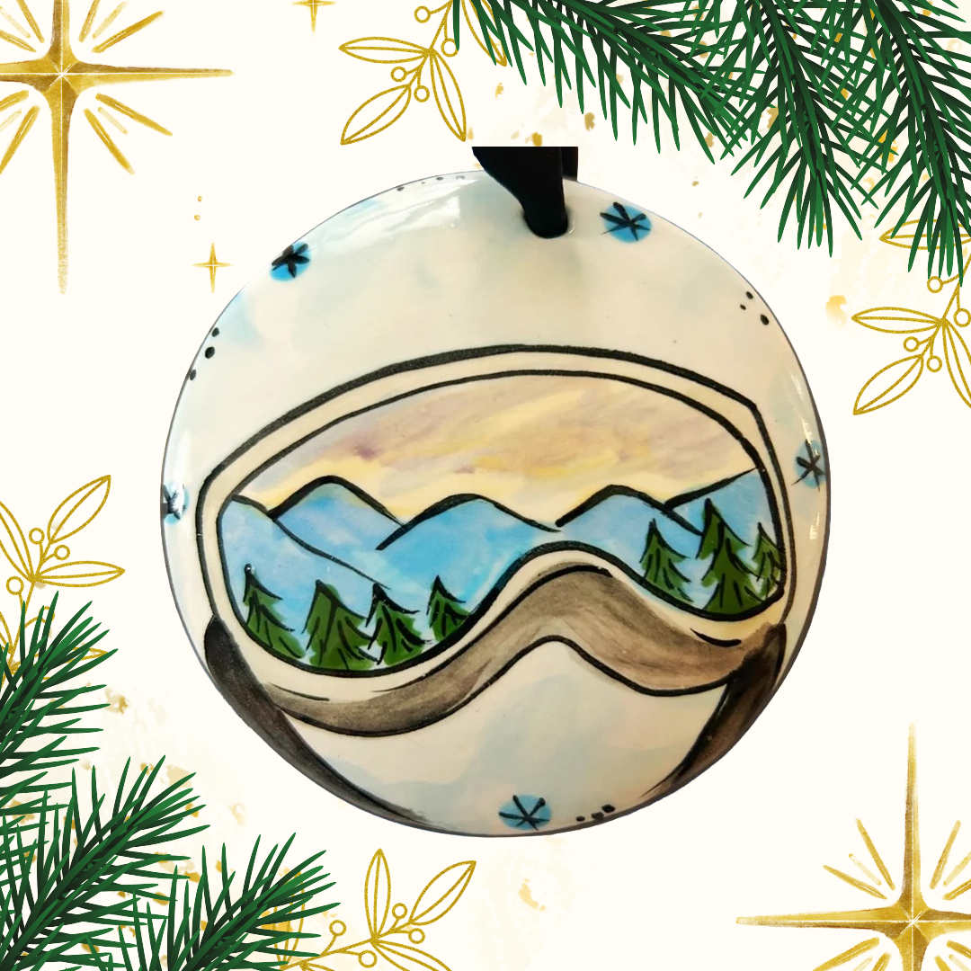 Snow Goggles Ornament