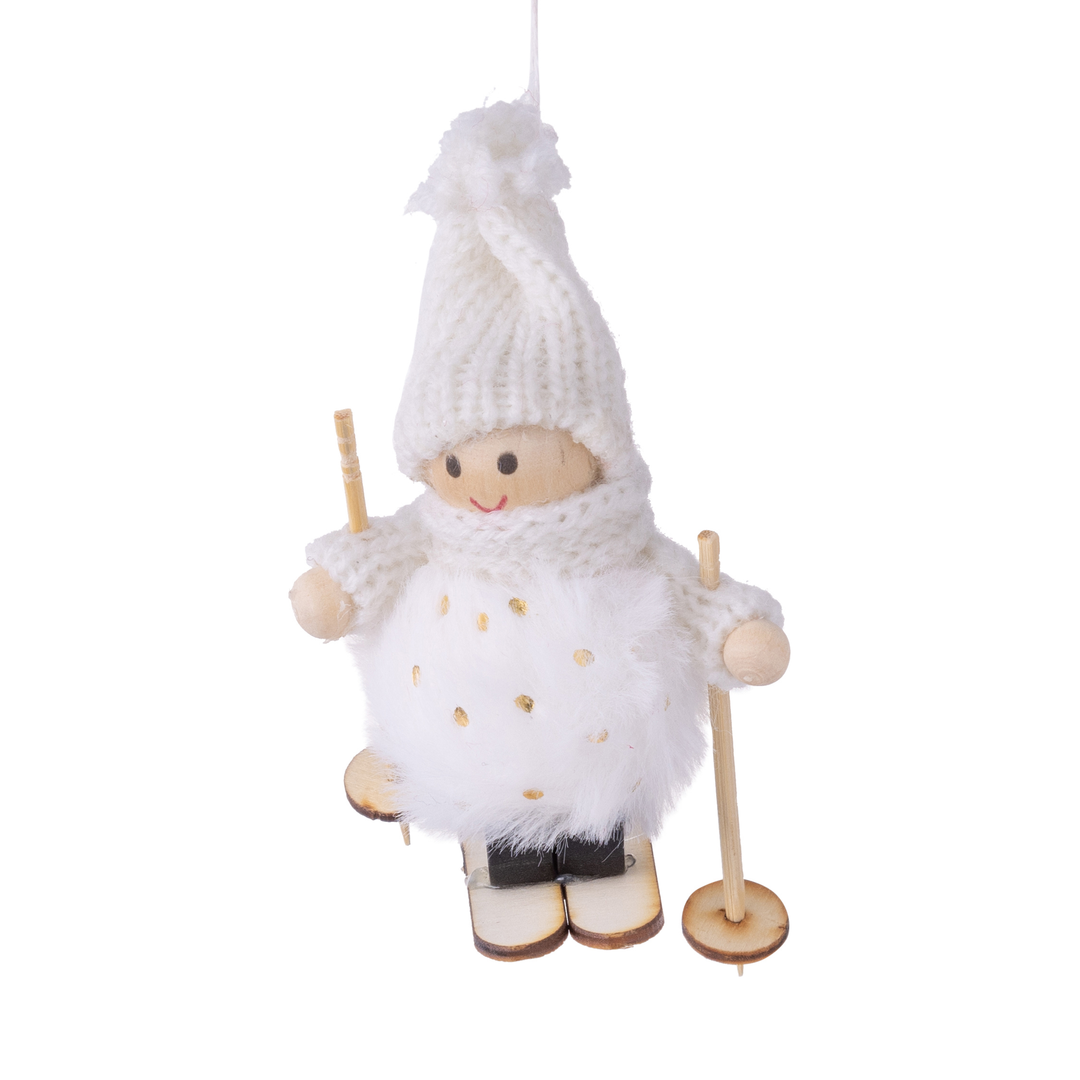 Sli Kiddo In White Ornament