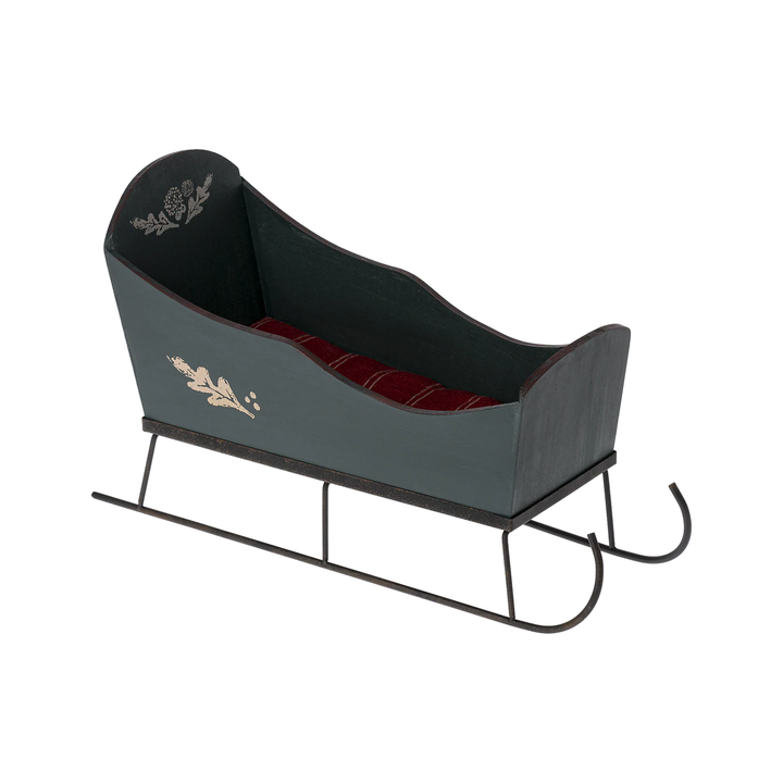 Maileg Green Sleigh Medium