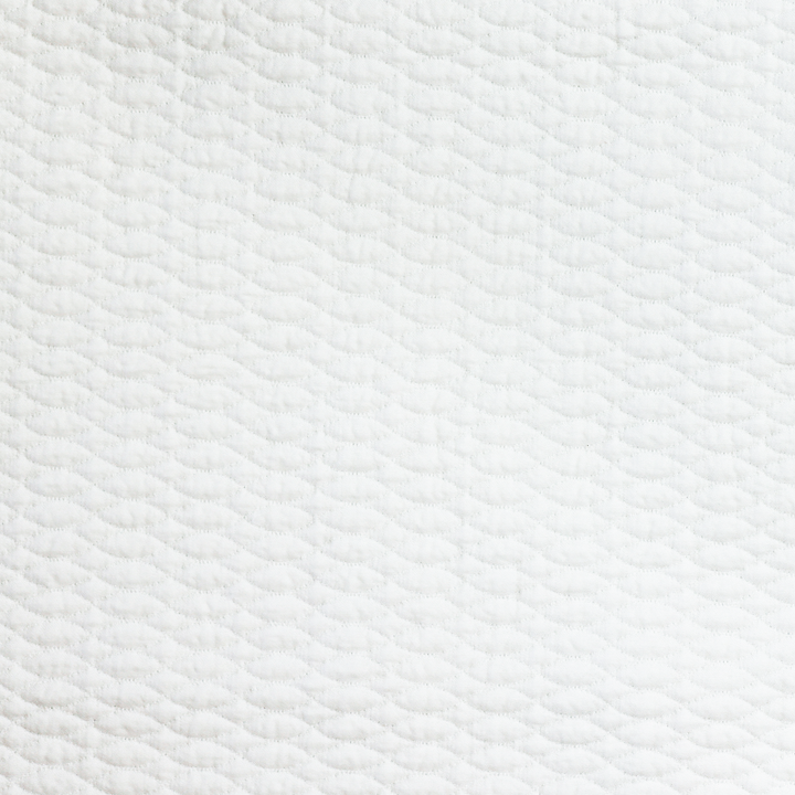 Corfu White Cotton Firm Decorative Tie Pillow By SDH