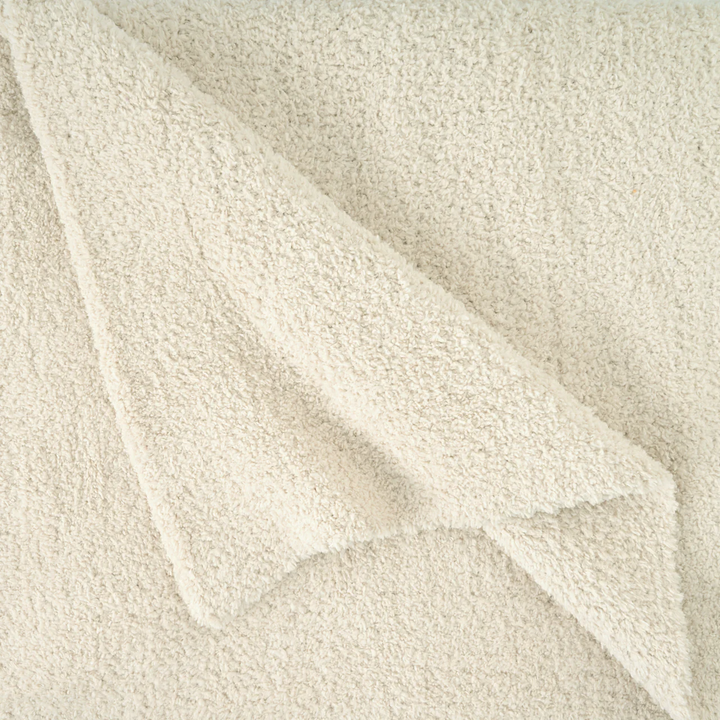 Chenilla Solid Throw In Linen