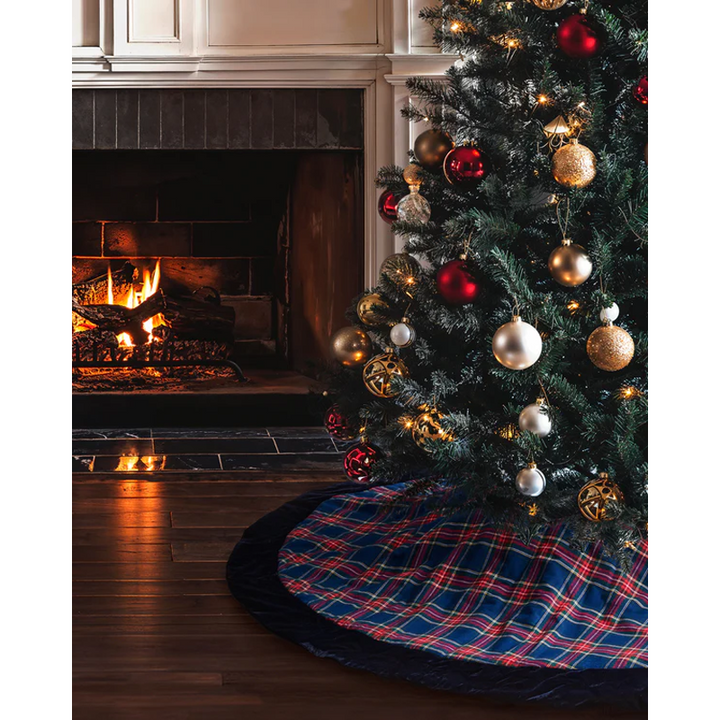 Christmas Tree Skirt in Windsor Tartan