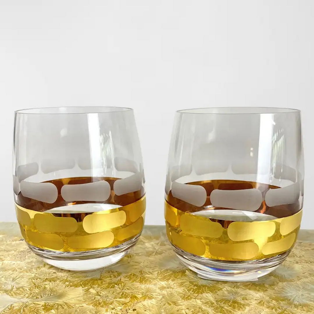 Truro Gold Wine Glass Sets By Michael Wainwright