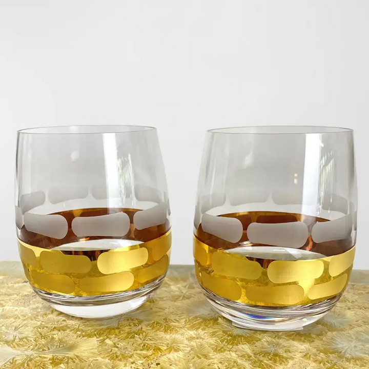 Truro Gold Wine Glass Sets By Michael Wainwright
