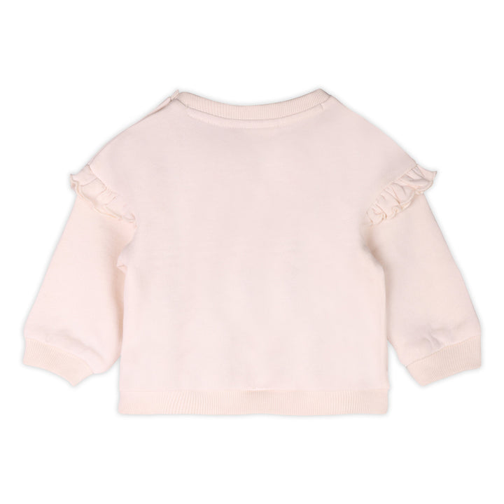 Organic Cotton Violet Bouquet Baby Sweatshirt & Legging Set