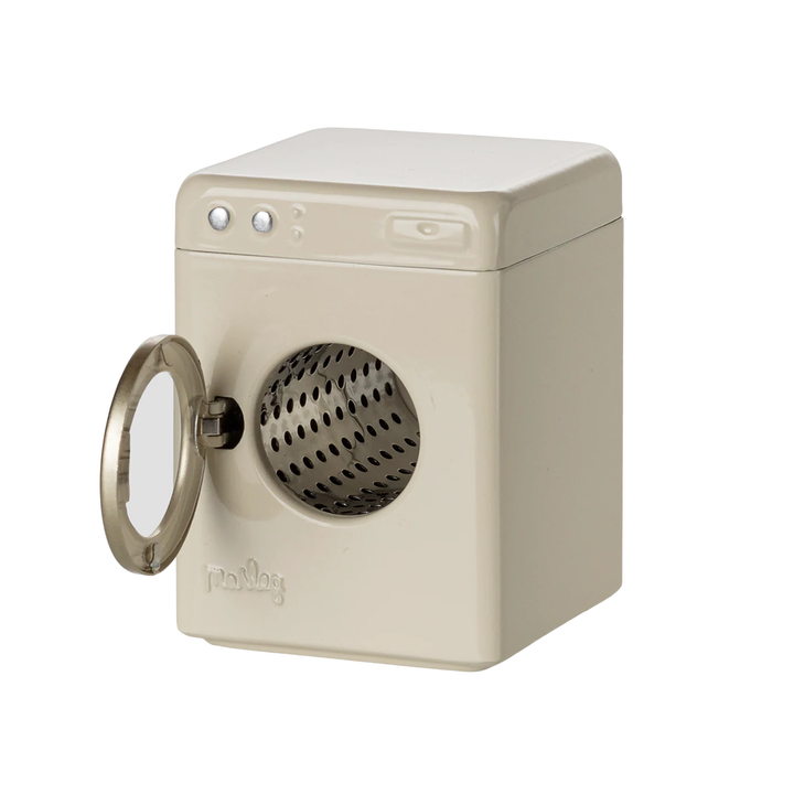 Maileg - Washing Machine, Mouse Off White