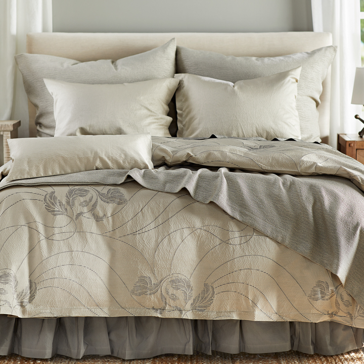 Zoya Silk Cotton Pillow Shams By SDH