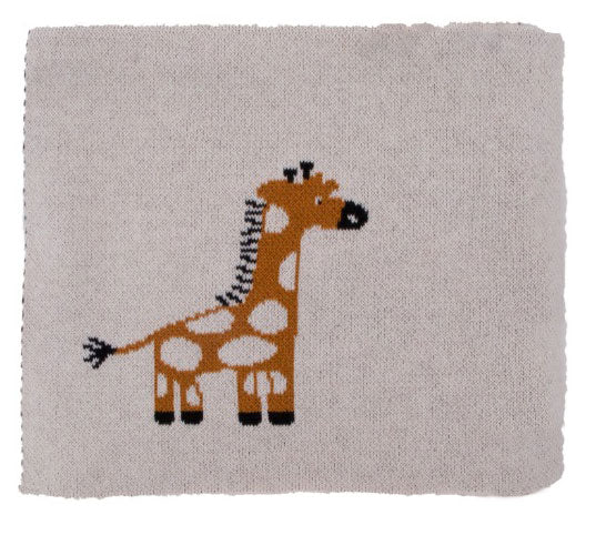 Gilly Giraffe Baby Blanket