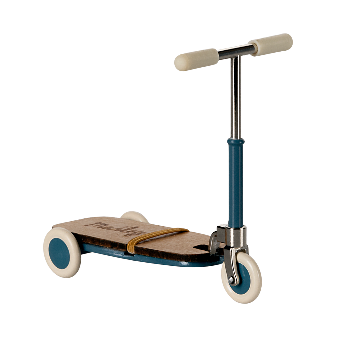Maileg - Kick Board, Mouse - Blue