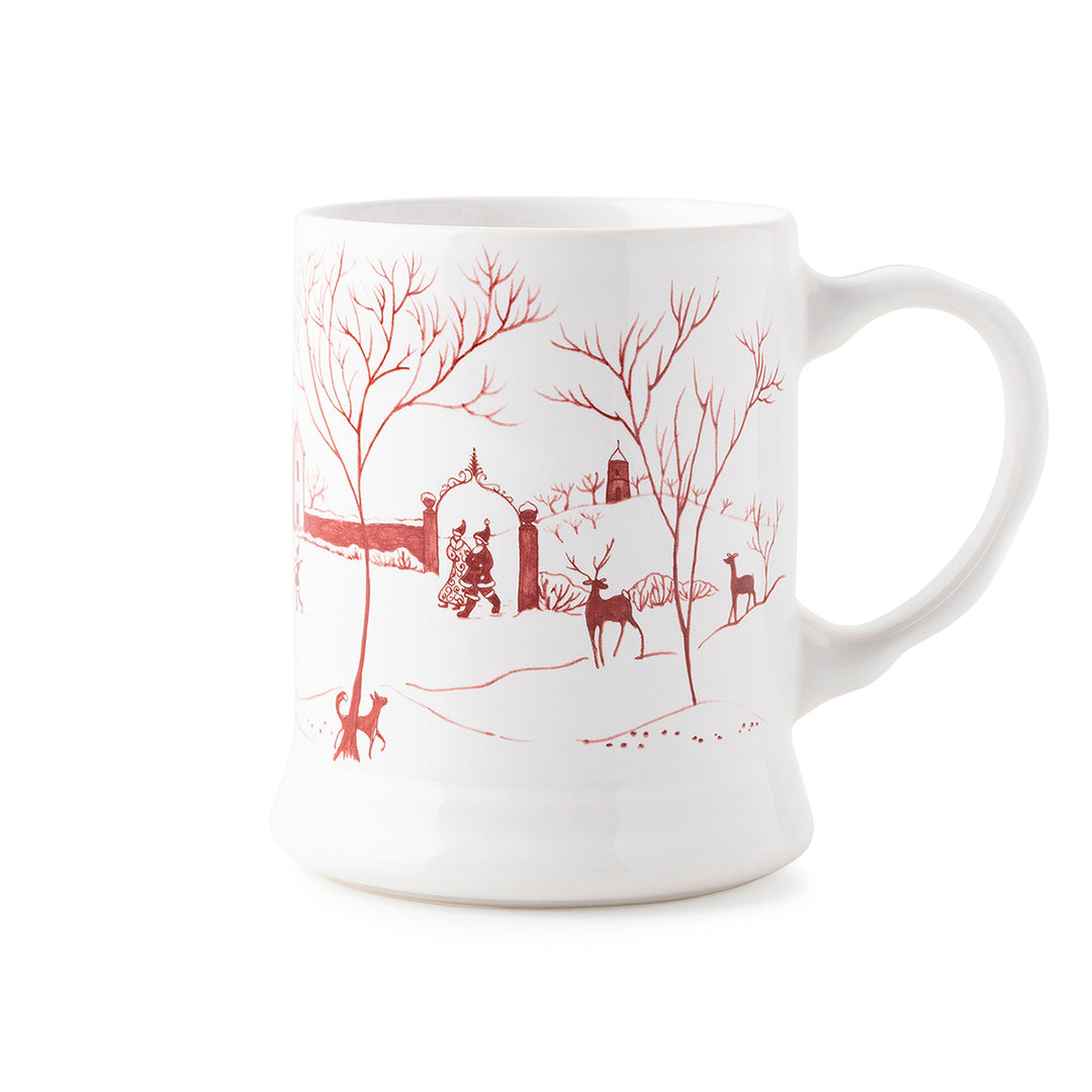 Juliska Winter Frolic Mr. & Mrs. Claus Mug