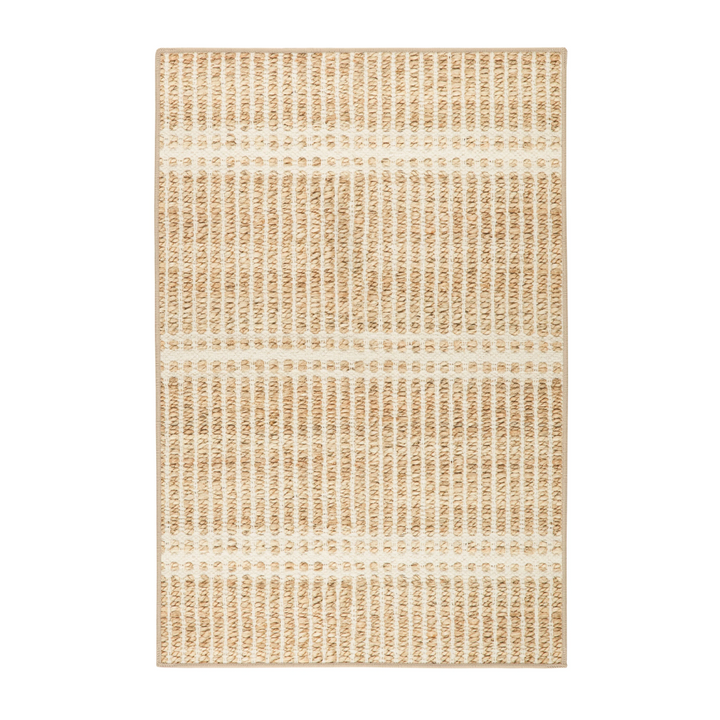 Arbor Machine Washable Rug Natural 2.5' x 8'