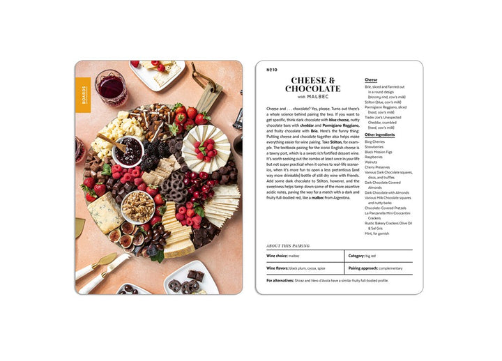 The Wine and Cheese Board Deck:50 Pairings to Sip and Savor: Cards