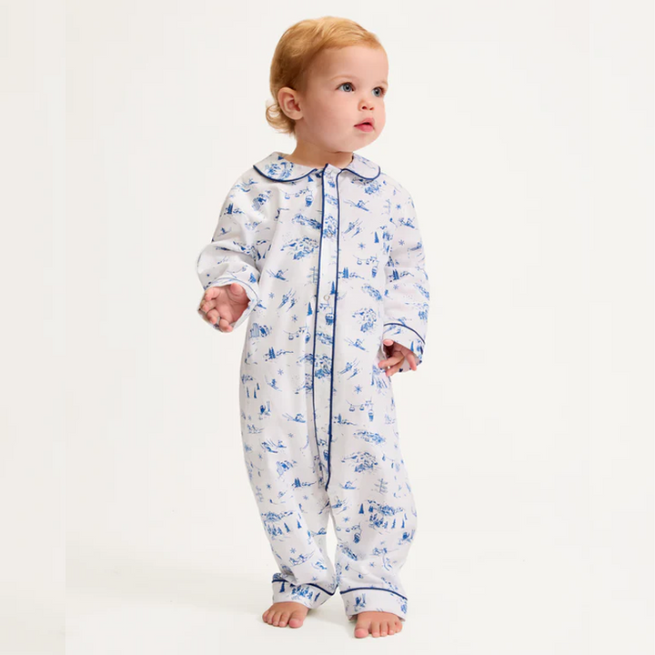 Baby's Twill Cambridge Romper in Chalet Toile Sale price