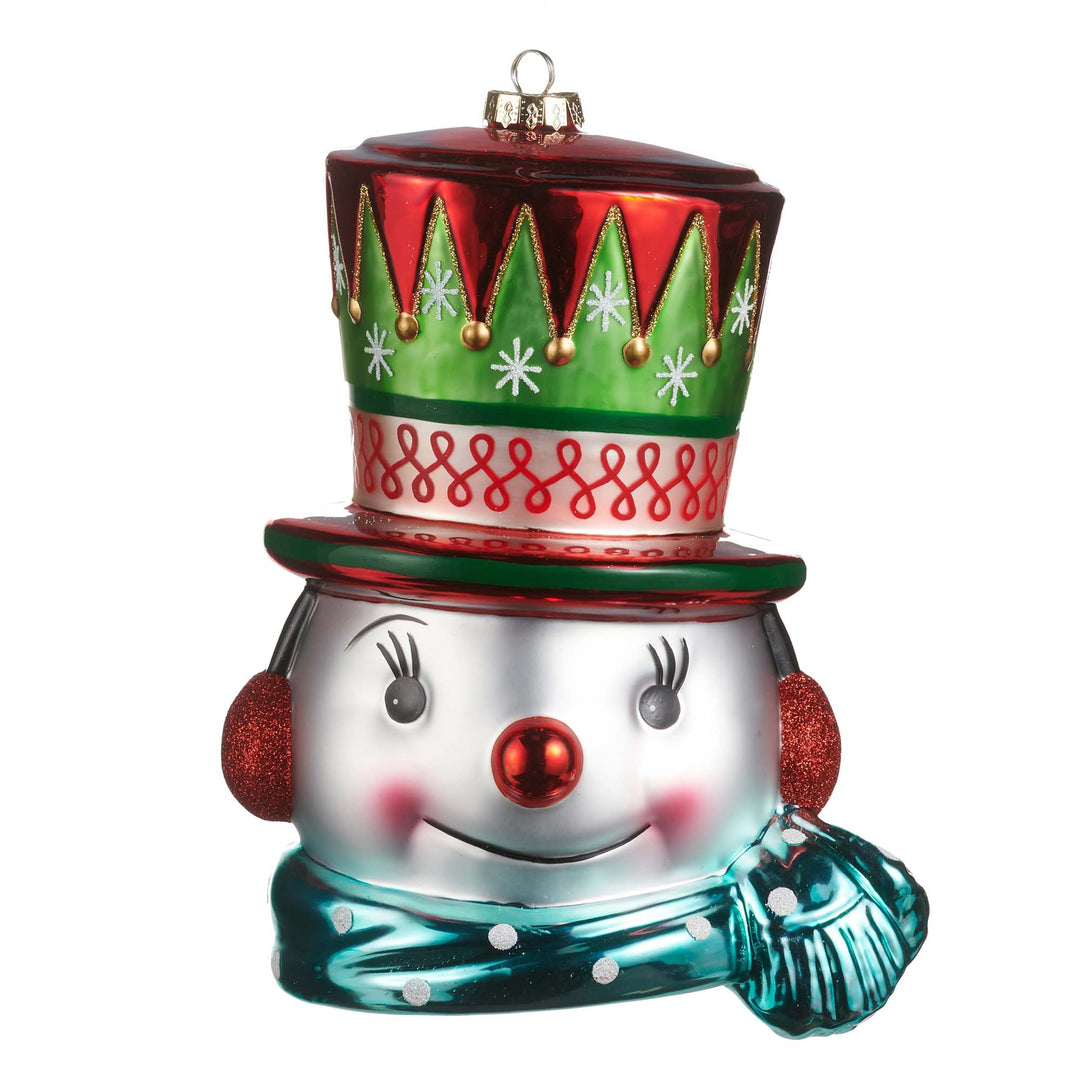 Merry Snowman Ornament