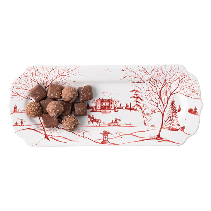 Juliska Winter Frolic Country Estate Hostess Tray