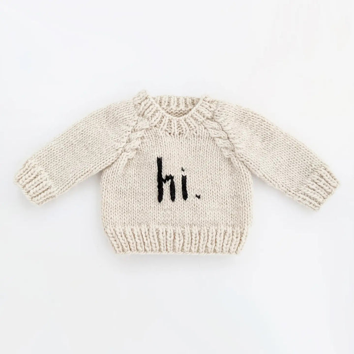 HI Crewneck Sweater For Baby and Toddler