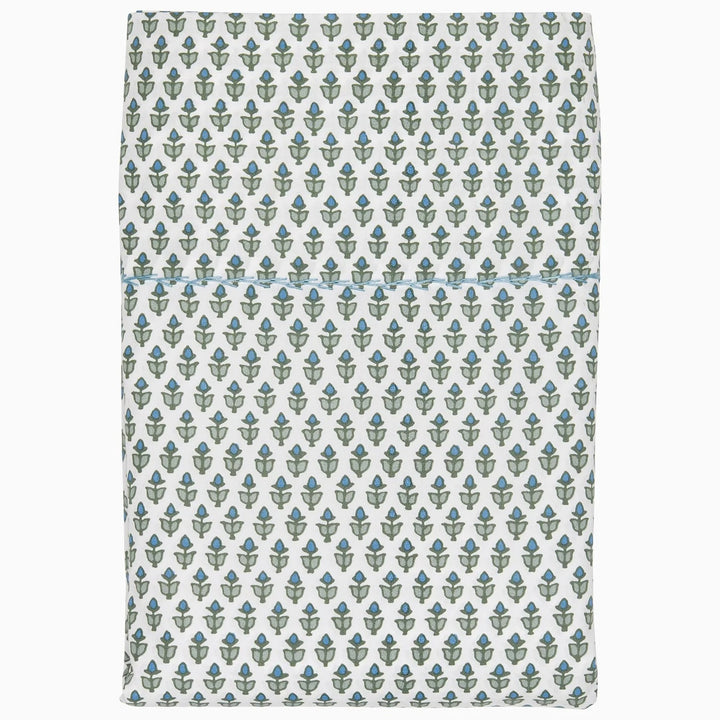 Cala Organic Sage Flat Sheet Queen