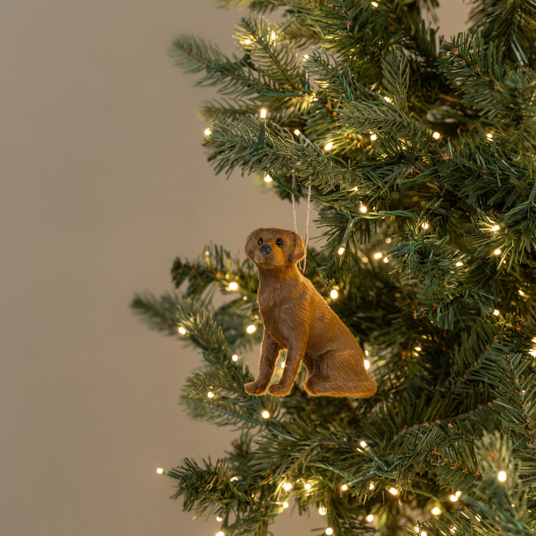 Sitting Lab Ornament