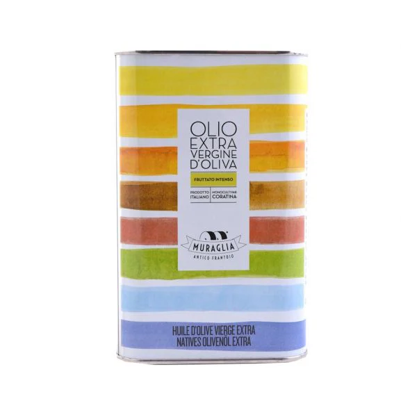 Coratina Extra Virgin Olive Oil Rainbow Tin - By Frantoio Muraglia