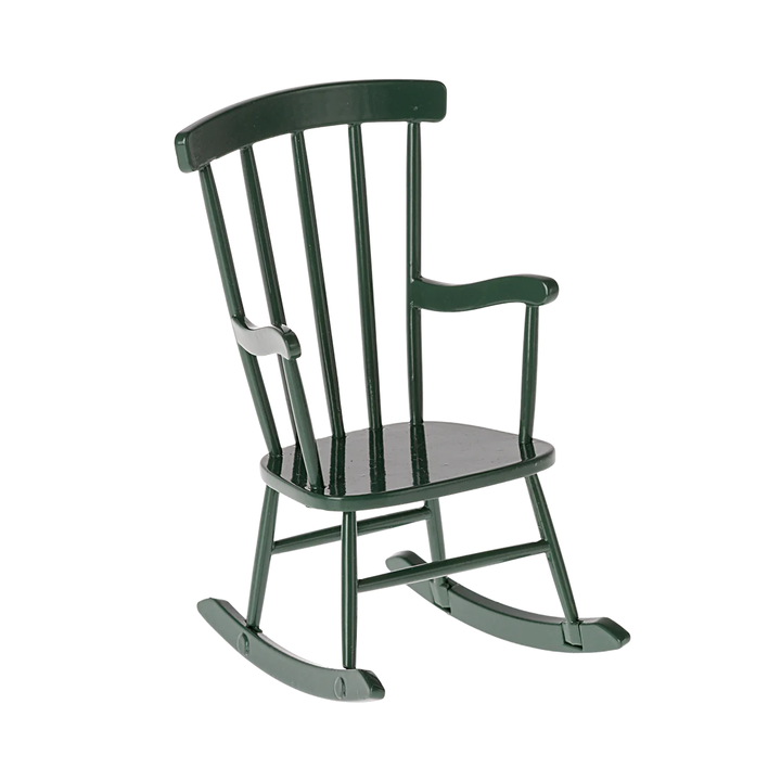 Maileg - Rocking Chair, Mouse Dark Green